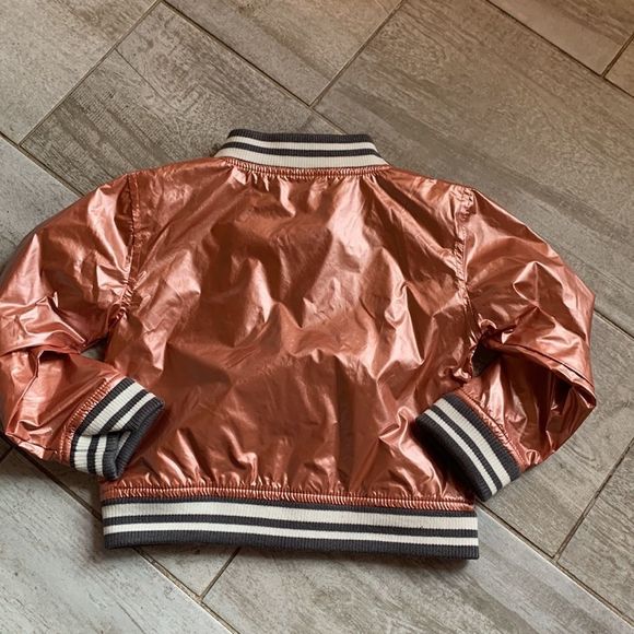 [APPAMAN] “Rose Gold” Bomber Jacket - Size 2T NWT - Picture 4 of 7